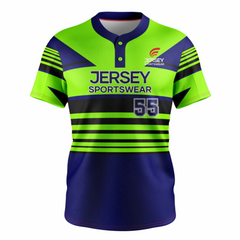 Baseball 2 Button Short Sleeve Jerseys - CB2J006 Baseball 2 Button Short Sleeve Jerseys - CB2J006