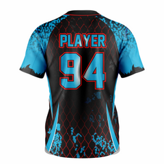 Baseball 2 Button Short Sleeve Jerseys - CB2J0014 Baseball 2 Button Short Sleeve Jerseys - CB2J0014