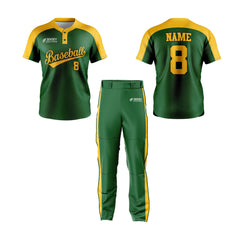 Baseball 2 Button Short Sleeve Jerseys - CB2J008 Baseball 2 Button Short Sleeve Jerseys - CB2J008