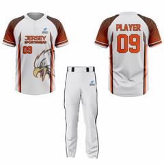 Baseball 2 Button Short Sleeve Jerseys - CB2J0013 Baseball 2 Button Short Sleeve Jerseys - CB2J0013
