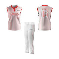 Softball Sleeveless 2 Button Jersey - CSSL2J006 Softball Sleeveless 2 Button Jersey - CSSL2J006
