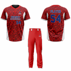 Baseball 2 Button Short Sleeve Jerseys - CB2J004 Baseball 2 Button Short Sleeve Jerseys - CB2J004
