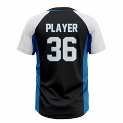 Baseball 2 Button Short Sleeve Jerseys - CB2J0011 Baseball 2 Button Short Sleeve Jerseys - CB2J0011