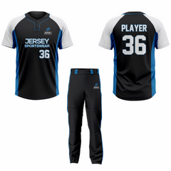 Baseball 2 Button Short Sleeve Jerseys - CB2J0011 Baseball 2 Button Short Sleeve Jerseys - CB2J0011