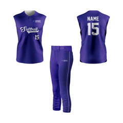 Softball Sleeveless 2 Button Jersey - CSSL2J004 Softball Sleeveless 2 Button Jersey - CSSL2J004