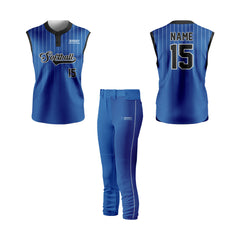 Softball Sleeveless 2 Button Jersey - CSSL2J001 Softball Sleeveless 2 Button Jersey - CSSL2J001