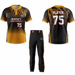 Baseball 2 Button Short Sleeve Jerseys - CB2J003 Baseball 2 Button Short Sleeve Jerseys - CB2J003