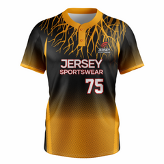 Baseball 2 Button Short Sleeve Jerseys - CB2J003 Baseball 2 Button Short Sleeve Jerseys - CB2J003