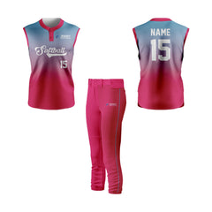 Softball Sleeveless 2 Button Jersey - CSSL2J002 Softball Sleeveless 2 Button Jersey - CSSL2J002