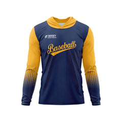 Baseball T-Shirt Hoodie - CBBTH008 Baseball T-Shirt Hoodie - CBBTH008