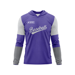 Baseball T-Shirt Hoodie - CBBTH004 Baseball T-Shirt Hoodie - CBBTH004