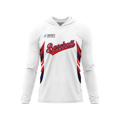 Baseball T-Shirt Hoodie - CBBTH001 Baseball T-Shirt Hoodie - CBBTH001