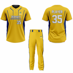 Baseball 2 Button Short Sleeve Jerseys - CB2J001