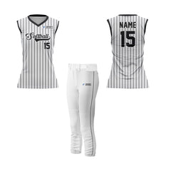 Softball Sleeveless V-Neck Jersey - CSSLVJ007