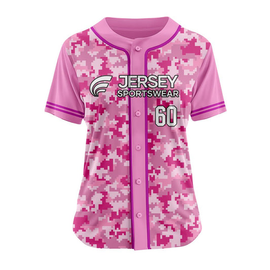 Softball Full Button Jersey - CSFJ0010
