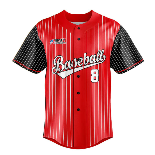 Baseball Full Button Jersey - CBFJ002
