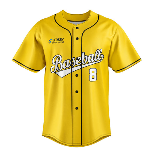 Baseball Full Button Jersey - CBFJ008