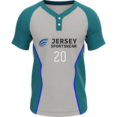Softball 2 Button Jersey - CS2J005