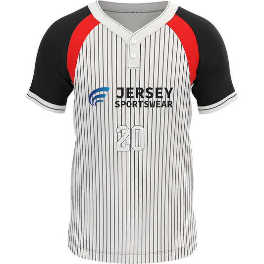 Softball 2 Button Jersey - CS2J0010