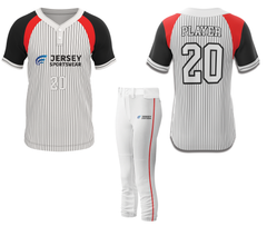 Softball 2 Button Jersey - CS2J0010